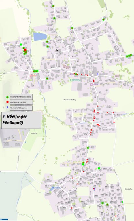 Dorfflohmarkt 2026 Übersichtsplan
