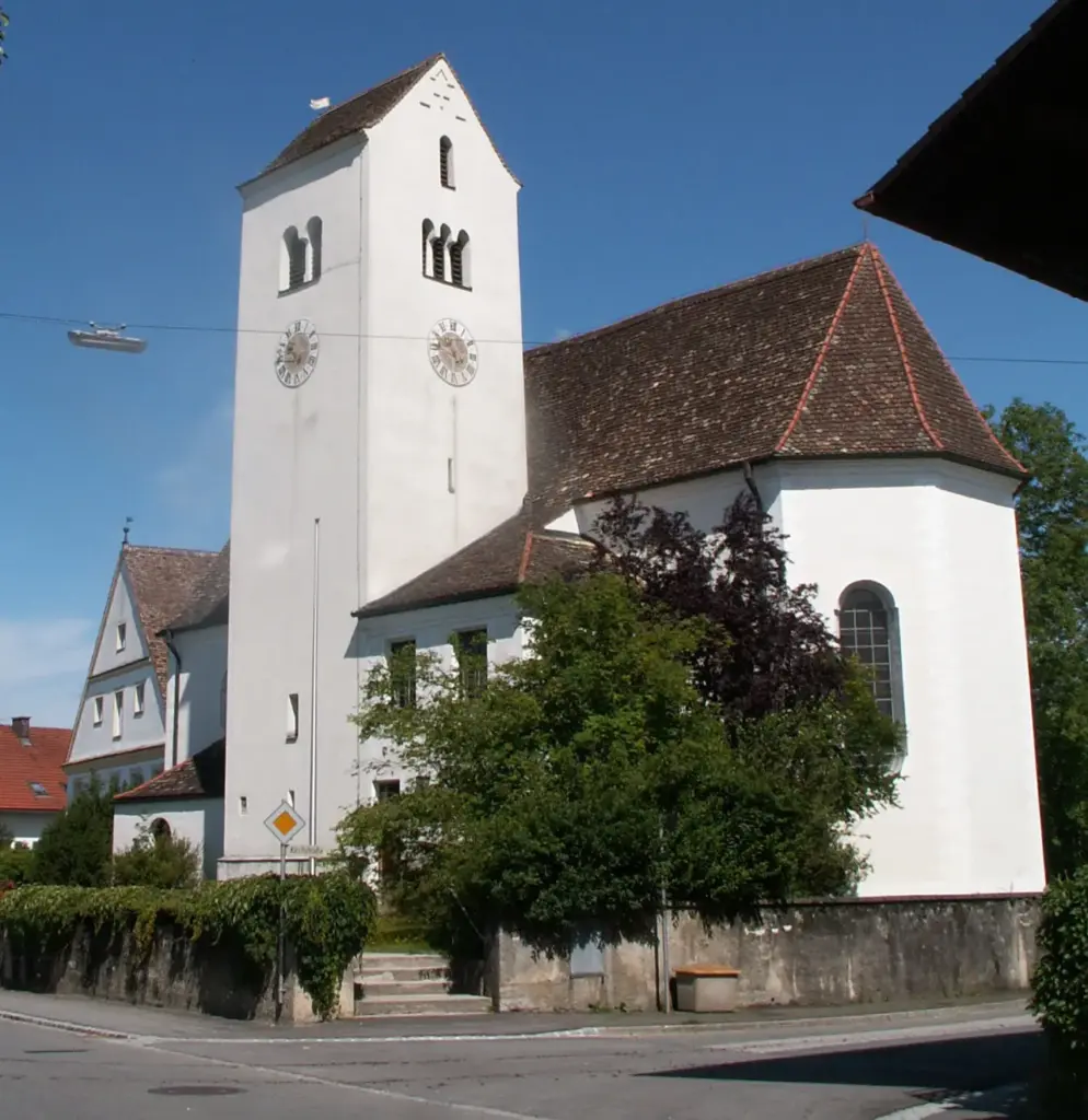 Die Pfarrkirche von Eberfing