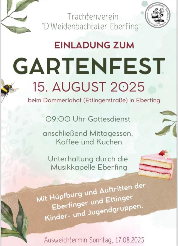Gartenfest 2025